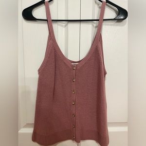 ABERCROMBIE knit tank top